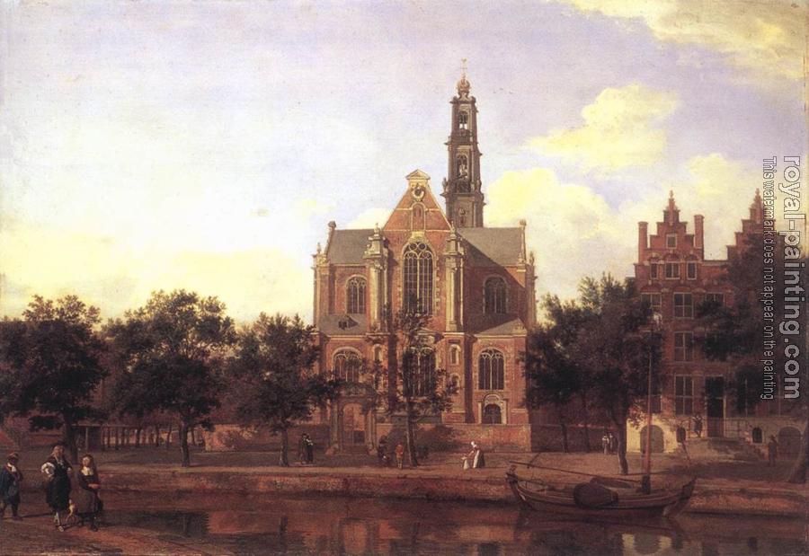 Jan Van Der Heyden : View of the Westerkerk, Amsterdam II